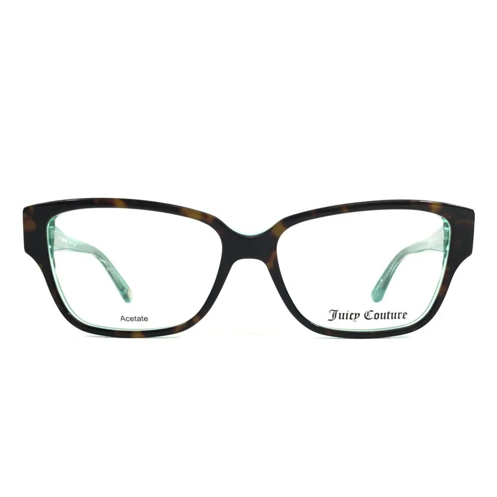 Juicy Couture Eyeglasses Frames JU158 0JSD Tortoise Green Butterfly 52-15-135